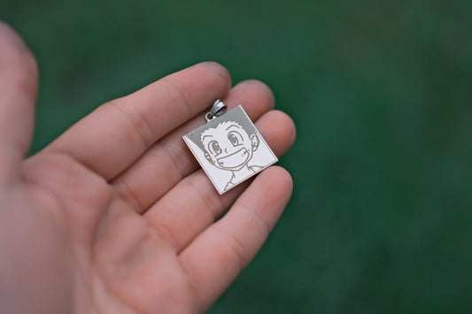 Silver Gon Pendant